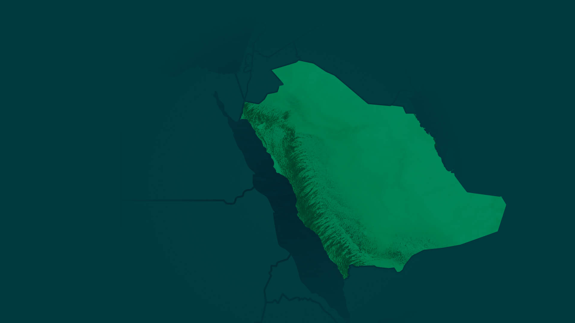 Map of Saudi Arabia